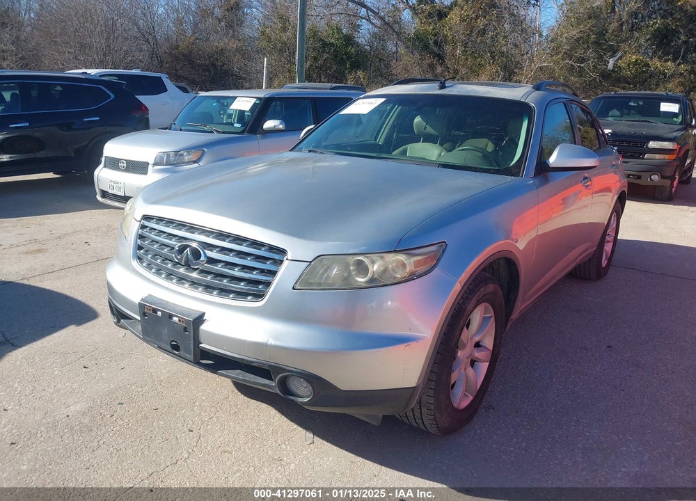 2005 INFINITI FX35 VIN: JNRAS08W45X220098