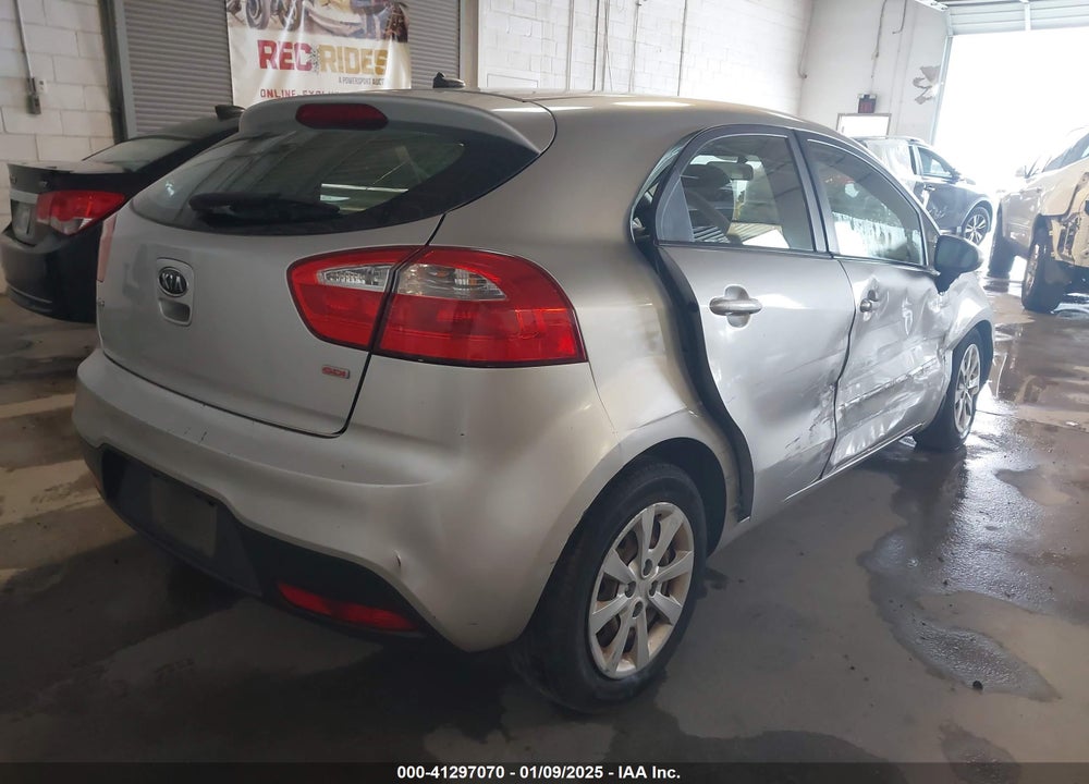 2012 KIA RIO5 VIN: KNADM5A39C6038580