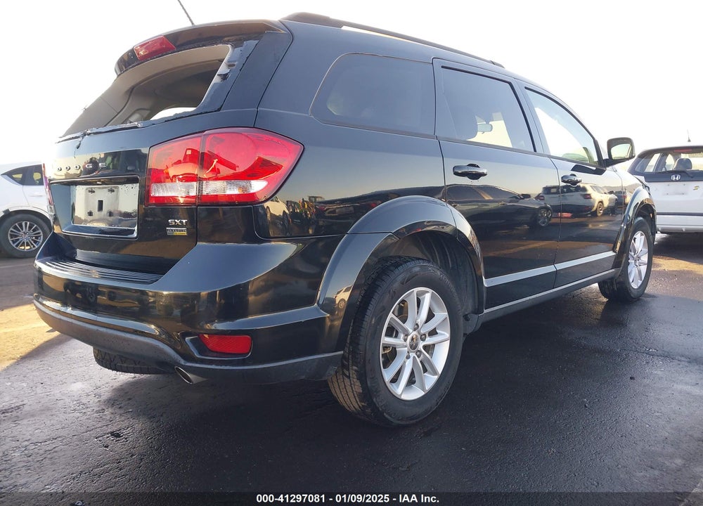 2013 DODGE JOURNEY SXT VIN: 3C4PDCBG8DT645728