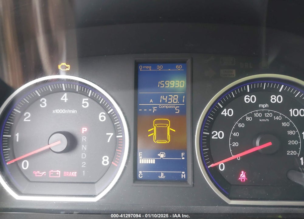 2011 HONDA CR-V EX-L VIN: 5J6RE3H74BL043859