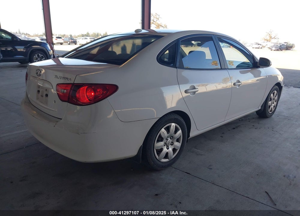 2008 HYUNDAI ELANTRA VIN: KMHDU46D98U304533