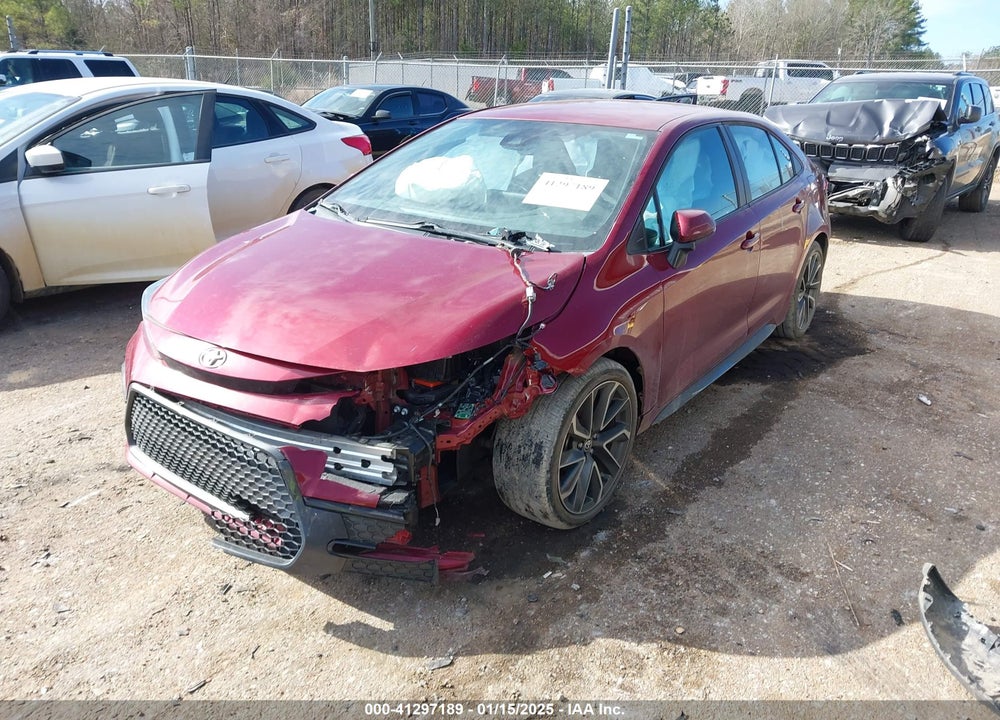 2022 TOYOTA COROLLA VIN: 5YFS4MCE9NP101028