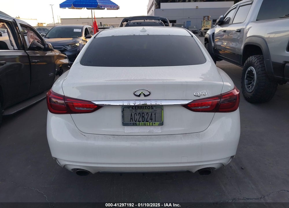 2019 INFINITI Q50 3.0T LUXE VIN: JN1EV7AP3KM543532