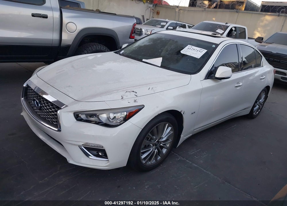 2019 INFINITI Q50 3.0T LUXE VIN: JN1EV7AP3KM543532