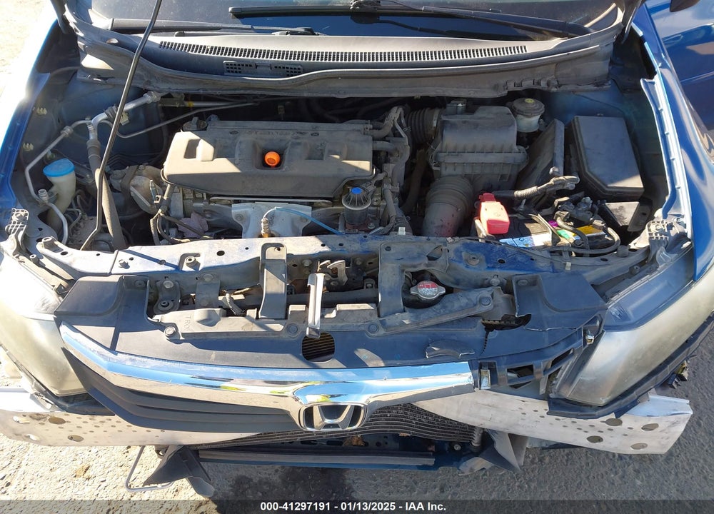 2012 HONDA CIVIC LX VIN: 19XFB2F54CE304432