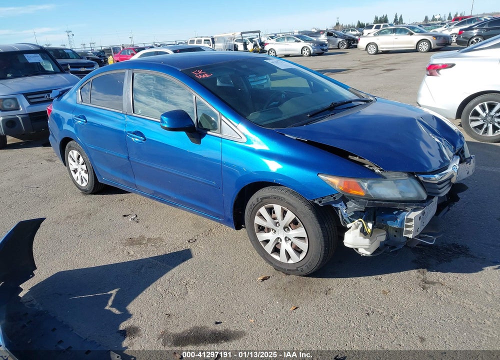 2012 HONDA CIVIC LX VIN: 19XFB2F54CE304432