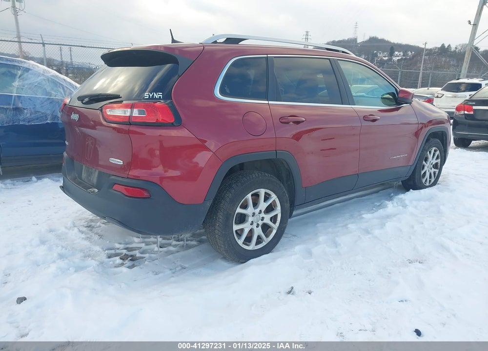 2017 JEEP CHEROKEE LATITUDE 4X4 VIN: 1C4PJMCB1HW537680
