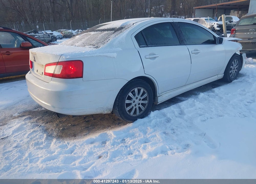 2010 MITSUBISHI GALANT VIN: 4A32B2FFXAE008683
