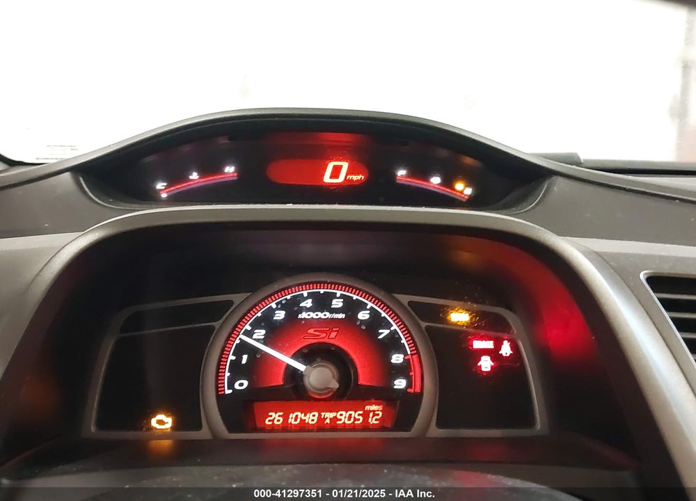 2008 HONDA CIVIC SI VIN: 2HGFG21568H704546
