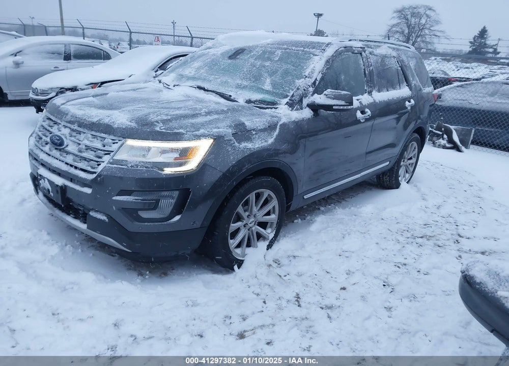 2017 FORD EXPLORER LIMITED VIN: 1FM5K7F83HGD90130