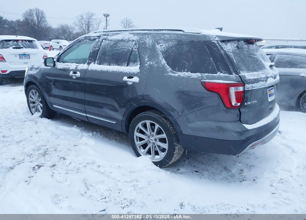 2017 FORD EXPLORER LIMITED VIN: 1FM5K7F83HGD90130