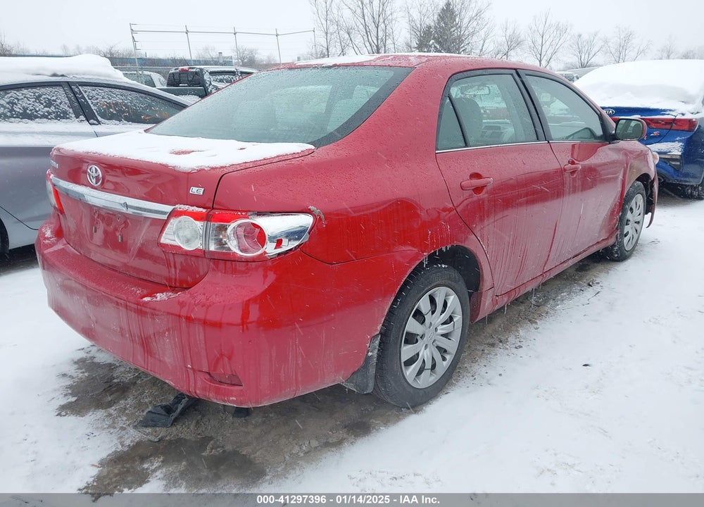 2013 TOYOTA COROLLA VIN: 2T1BU4EE5DC021768