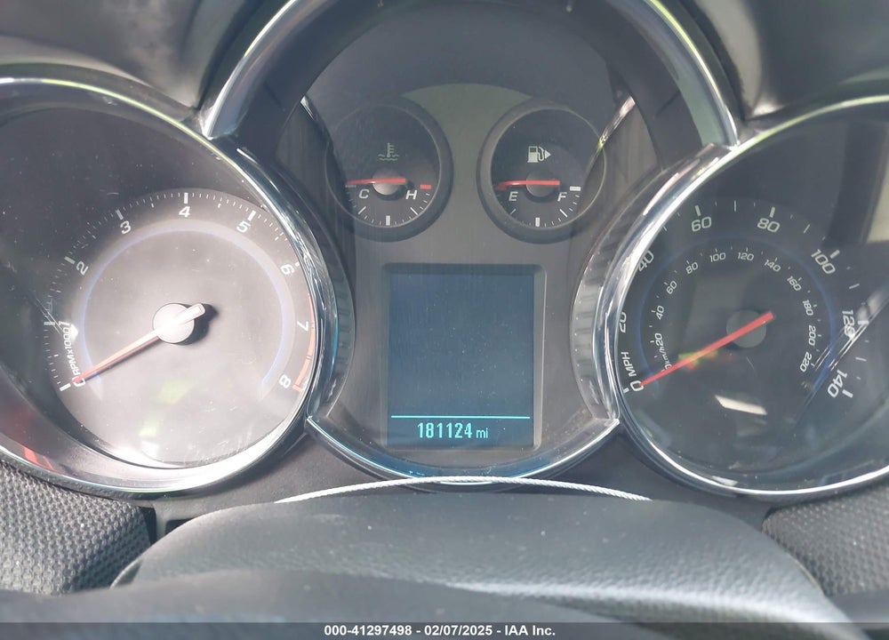 2012 CHEVROLET CRUZE VIN: 1G1PH5SC7C7281293