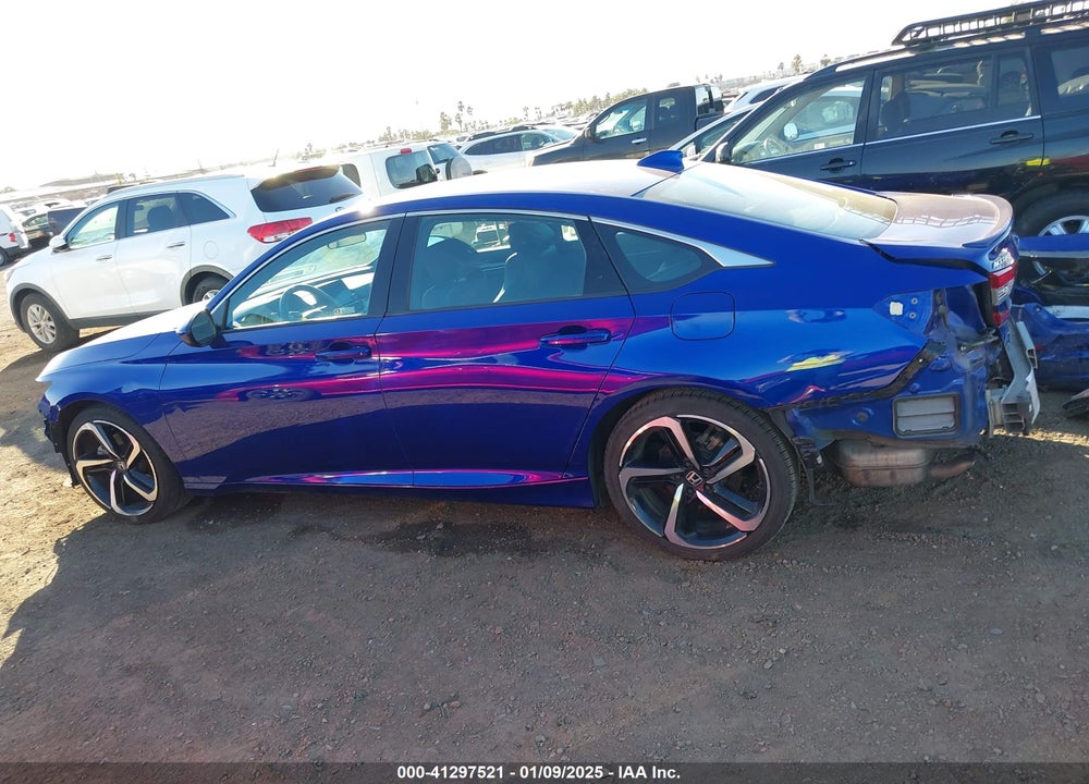 2018 HONDA ACCORD SPORT VIN: 1HGCV1F36JA246201