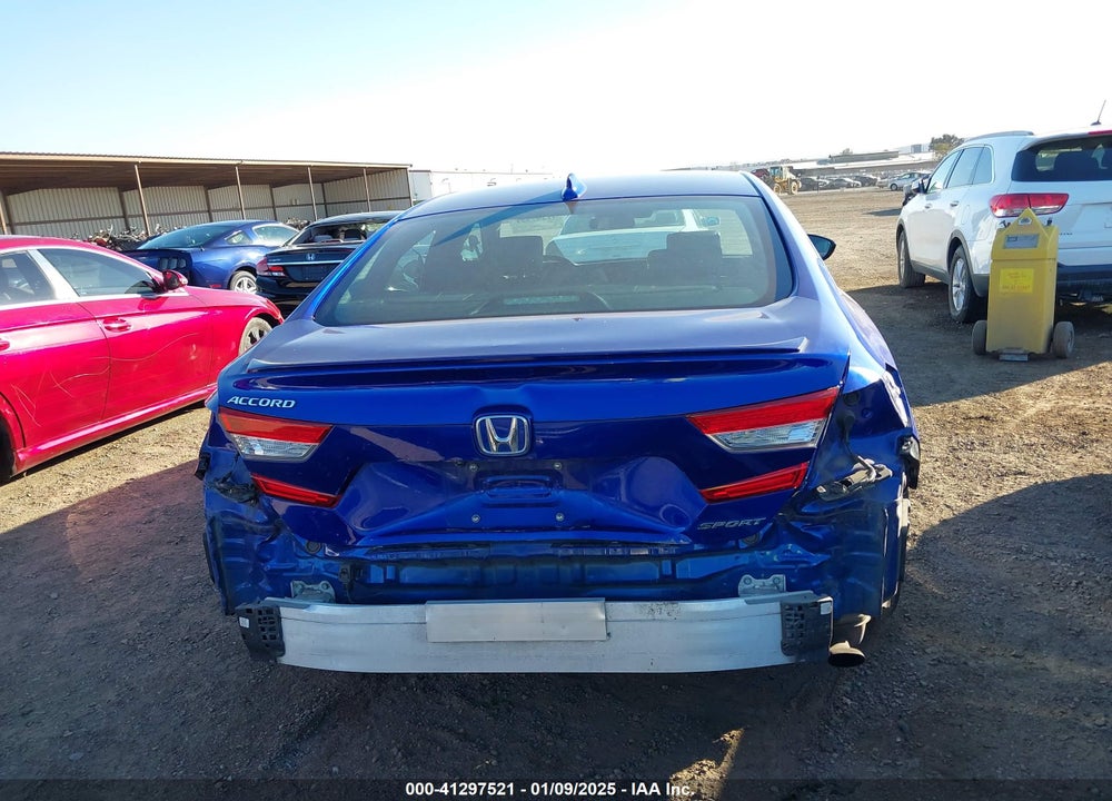 2018 HONDA ACCORD SPORT VIN: 1HGCV1F36JA246201