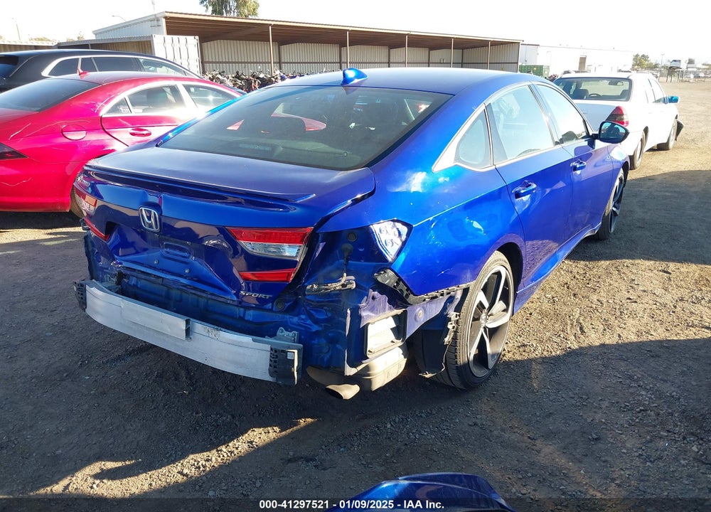 2018 HONDA ACCORD SPORT VIN: 1HGCV1F36JA246201