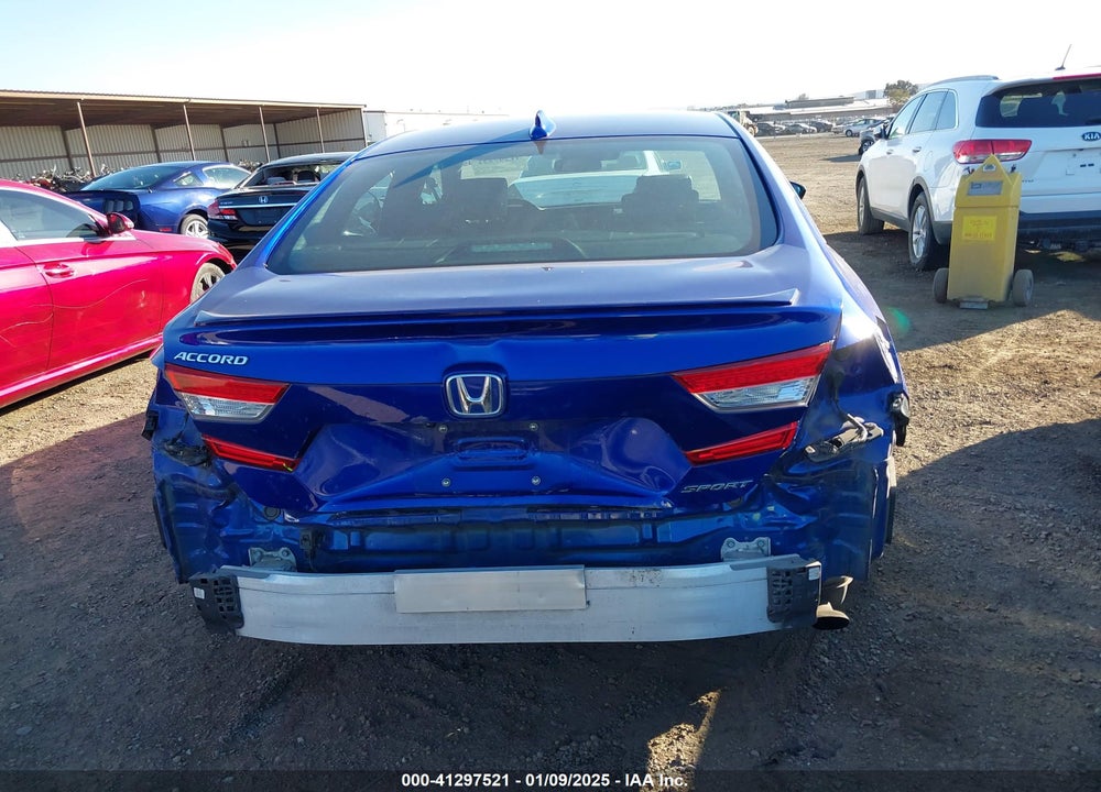 2018 HONDA ACCORD SPORT VIN: 1HGCV1F36JA246201