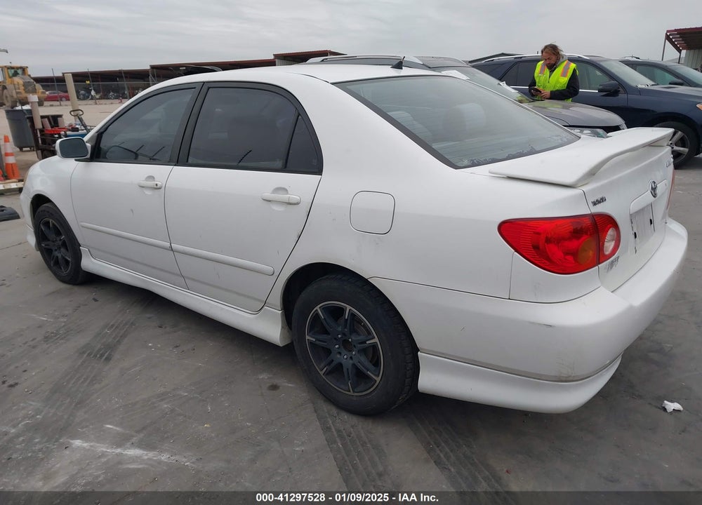 2003 TOYOTA COROLLA S VIN: 1NXBR32E83Z112305