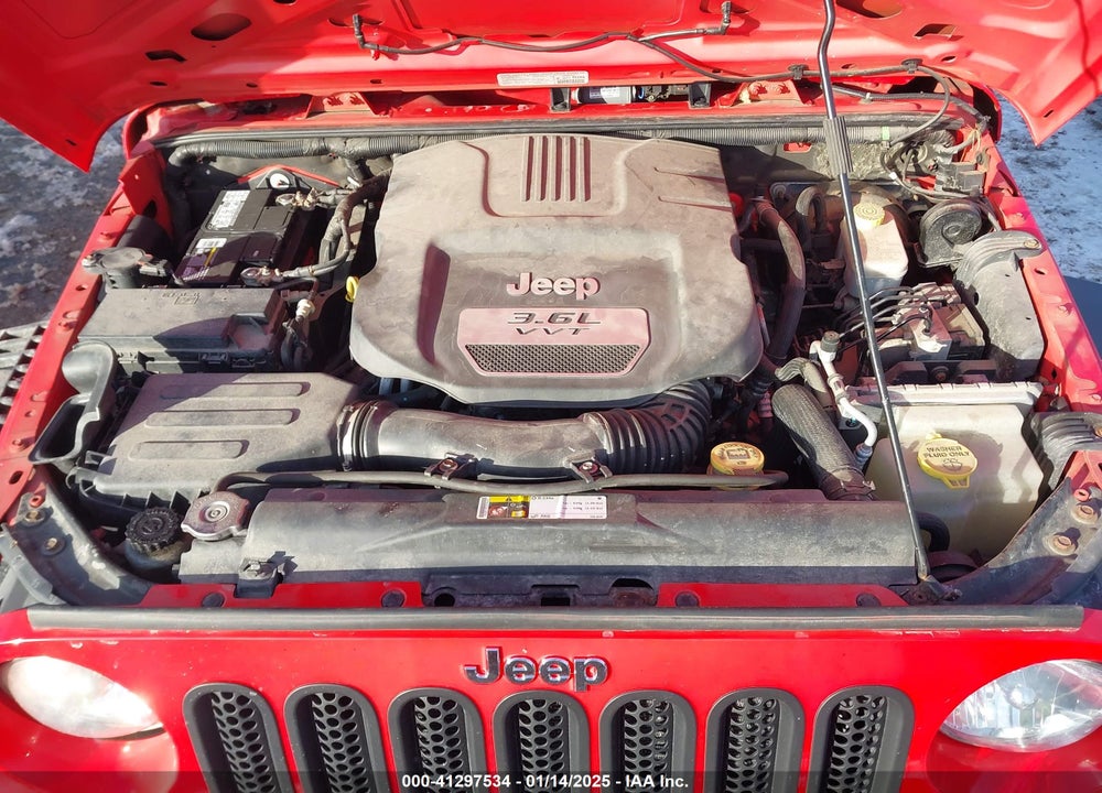 2013 JEEP WRANGLER SPORT VIN: 1C4AJWAG1DL553518