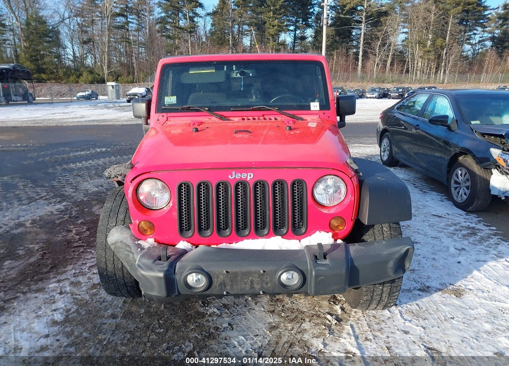 2013 JEEP WRANGLER SPORT VIN: 1C4AJWAG1DL553518