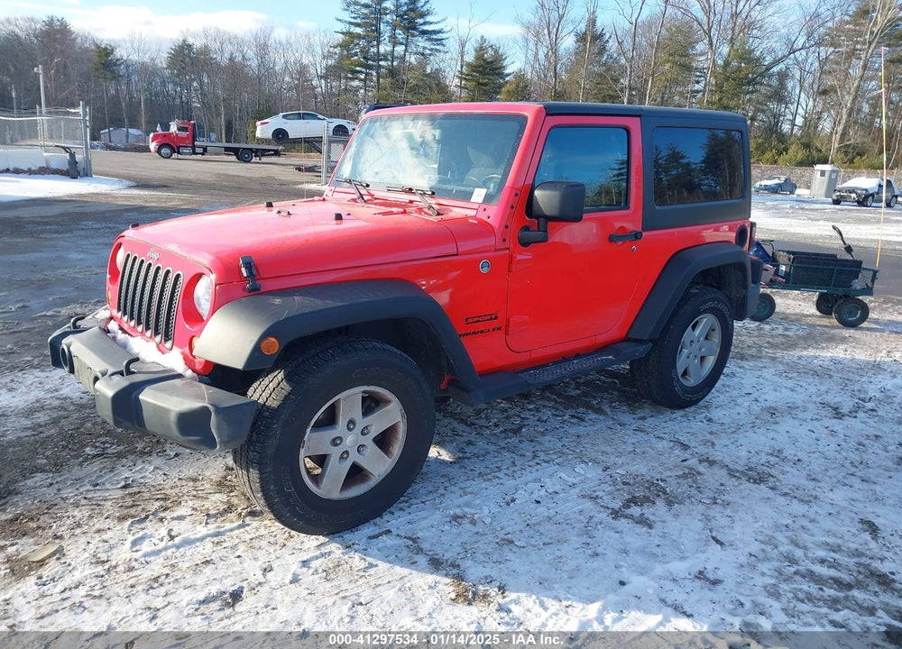 2013 JEEP WRANGLER SPORT VIN: 1C4AJWAG1DL553518