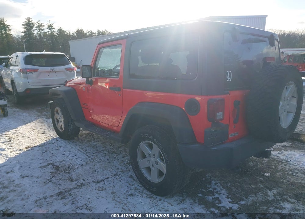 2013 JEEP WRANGLER SPORT VIN: 1C4AJWAG1DL553518
