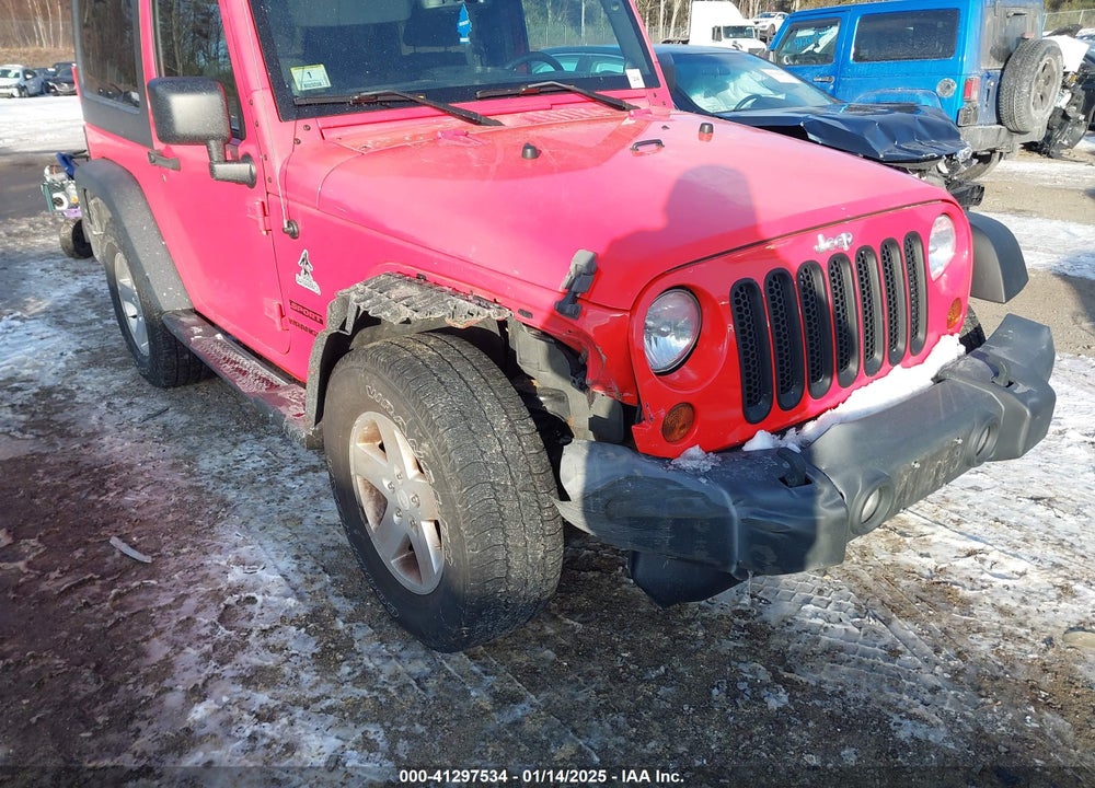 2013 JEEP WRANGLER SPORT VIN: 1C4AJWAG1DL553518