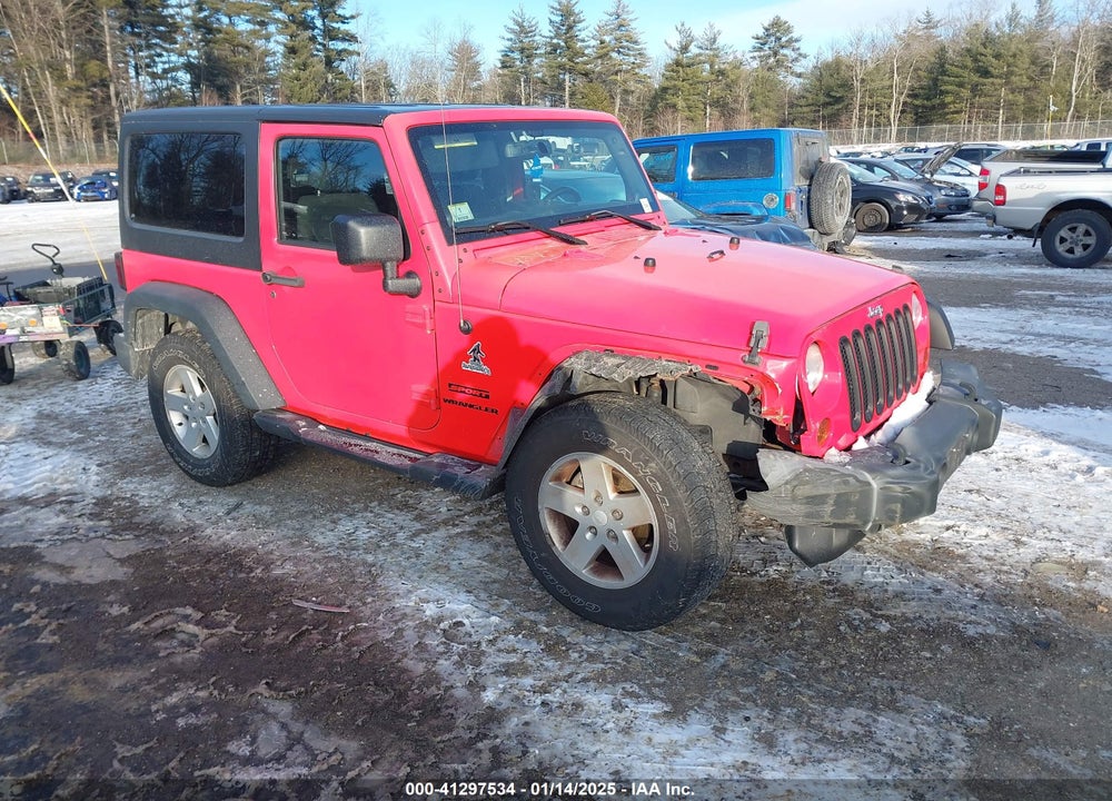 2013 JEEP WRANGLER SPORT VIN: 1C4AJWAG1DL553518