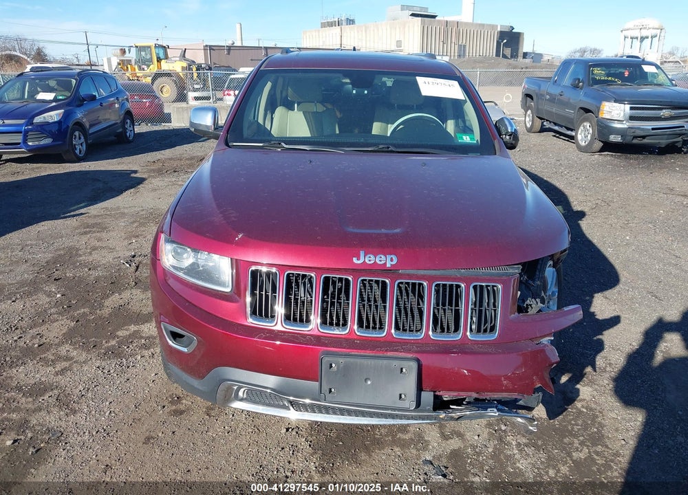 2016 JEEP GRAND CHEROKEE LIMITED VIN: 1C4RJFBG0GC326441