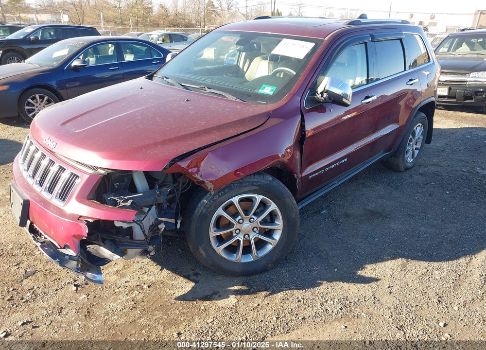 2016 JEEP GRAND CHEROKEE LIMITED VIN: 1C4RJFBG0GC326441