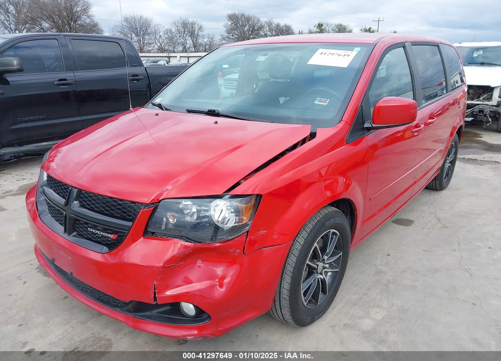 2016 DODGE GRAND CARAVAN SXT VIN: 2C4RDGCG7GR108712