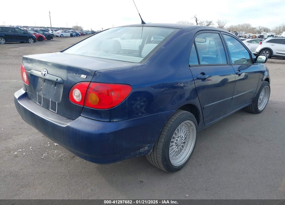 2003 TOYOTA COROLLA LE VIN: 1NXBR38E63Z035361