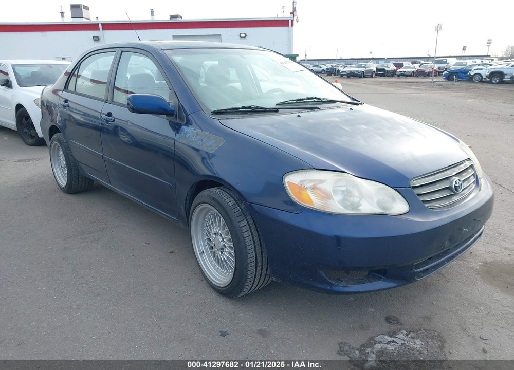 2003 TOYOTA COROLLA LE VIN: 1NXBR38E63Z035361