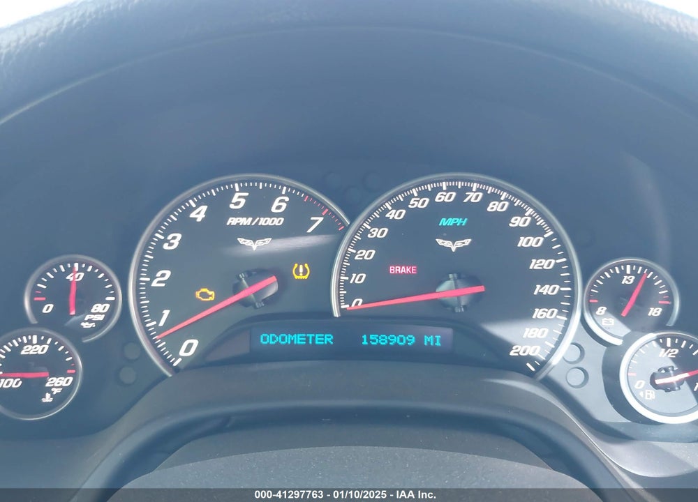 2009 CHEVROLET CORVETTE VIN: 1G1YY25W195113520