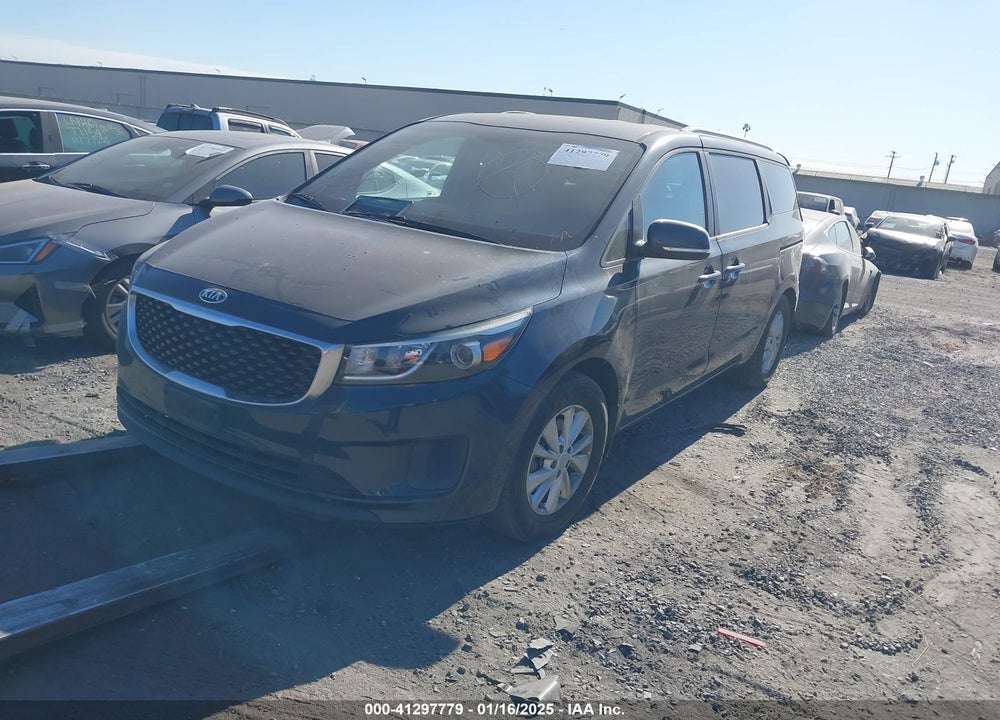 2016 KIA SEDONA LX VIN: KNDMB5C10G6203555