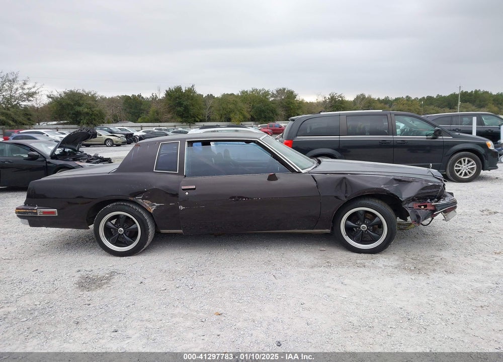 1984 PONTIAC GRAND PRIX VIN: 2G2AJ37H8E2229101
