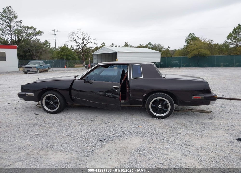 1984 PONTIAC GRAND PRIX VIN: 2G2AJ37H8E2229101