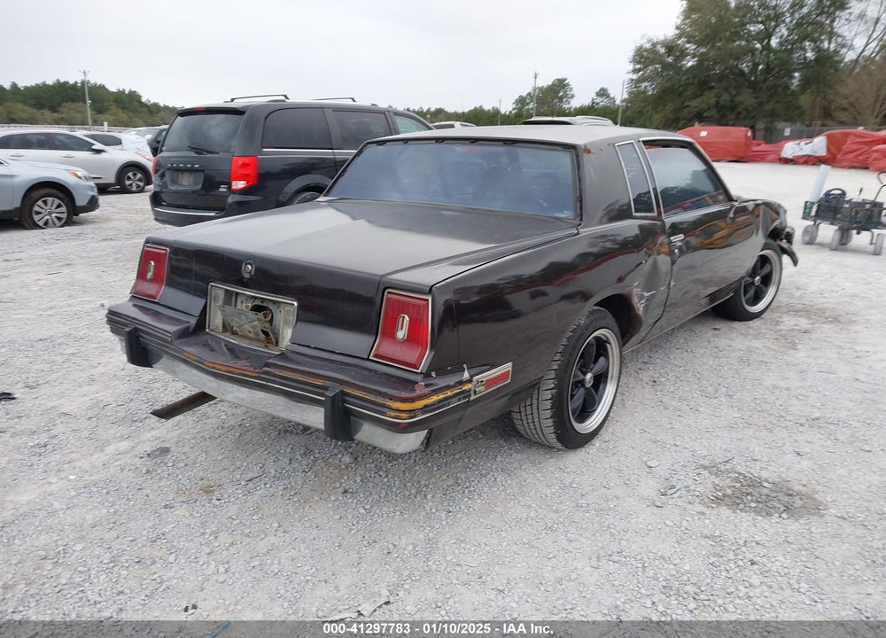 1984 PONTIAC GRAND PRIX VIN: 2G2AJ37H8E2229101