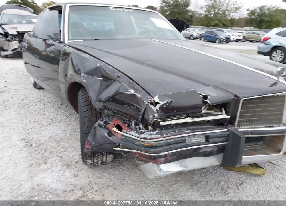 1984 PONTIAC GRAND PRIX VIN: 2G2AJ37H8E2229101