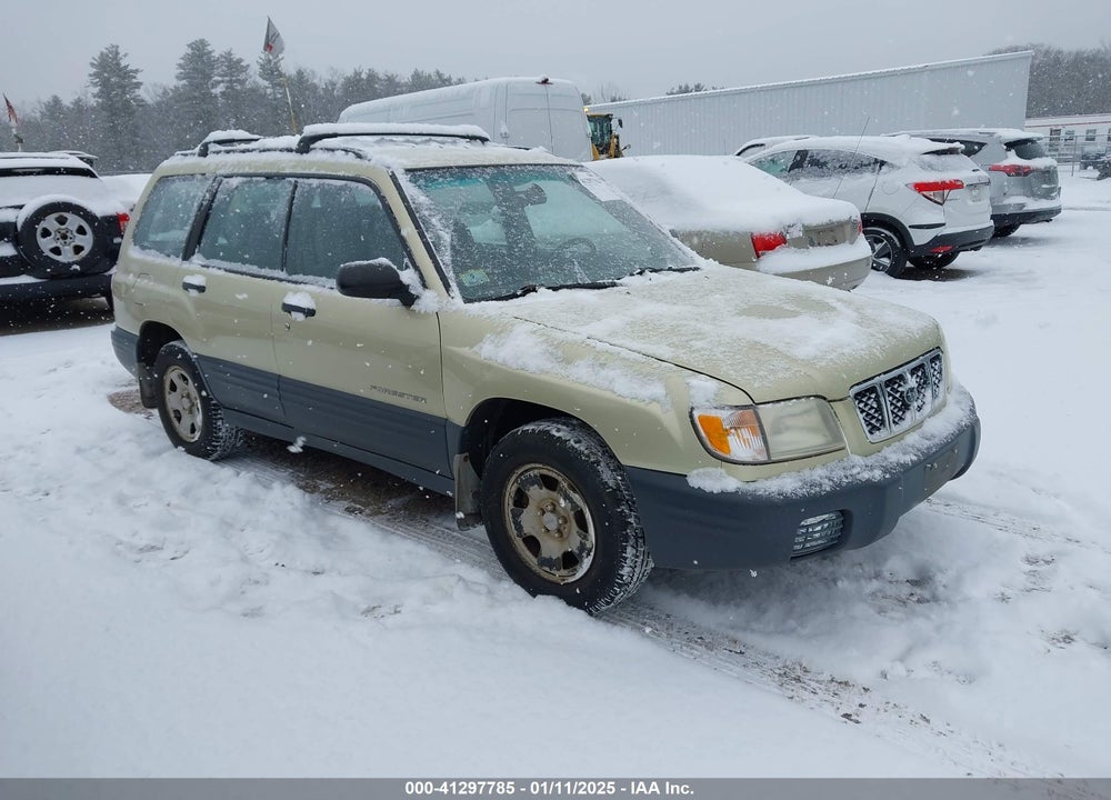 2002 SUBARU FORESTER L VIN: JF1SF63592H724443