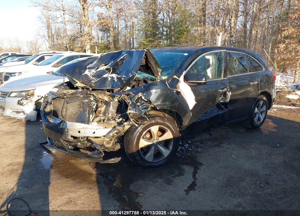 2014 ACURA MDX VIN: 5FRYD4H27EB003828