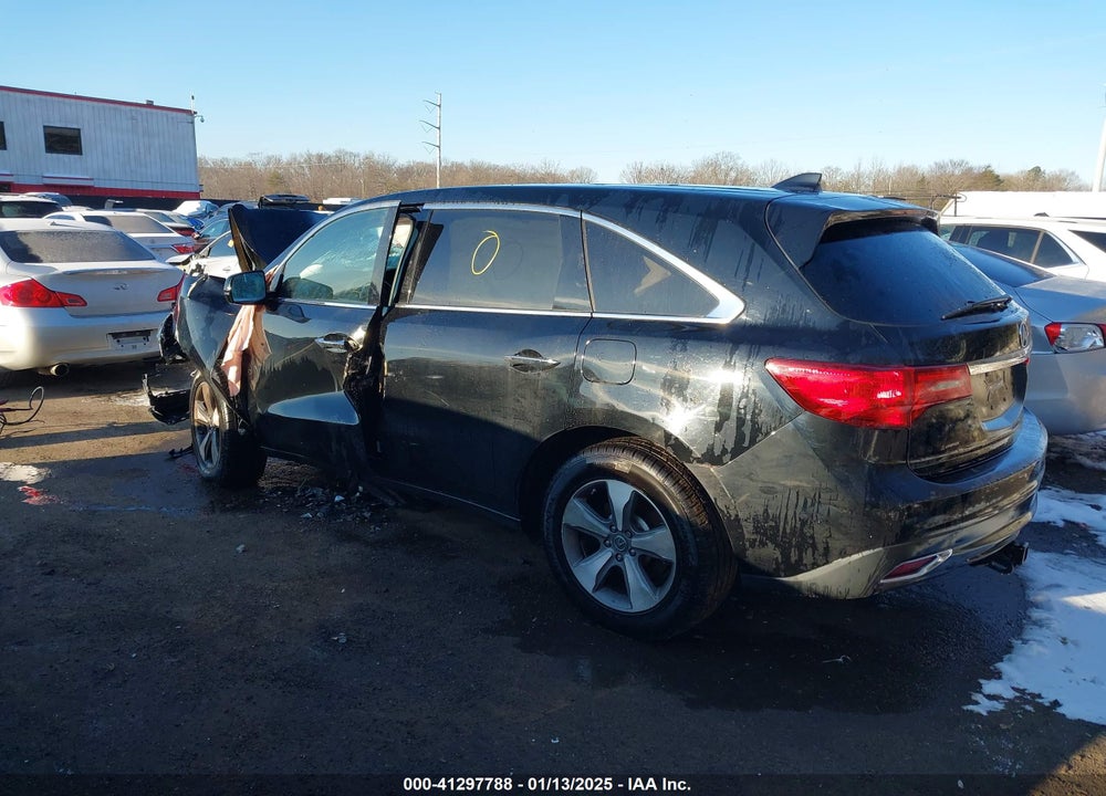 2014 ACURA MDX VIN: 5FRYD4H27EB003828