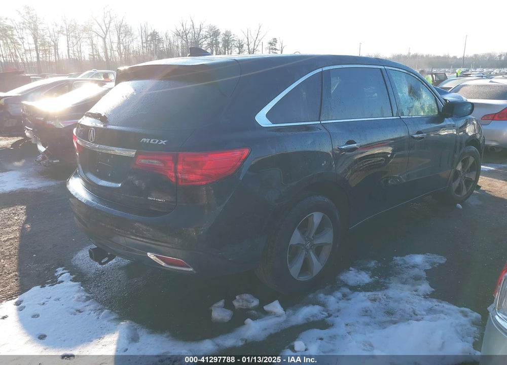 2014 ACURA MDX VIN: 5FRYD4H27EB003828