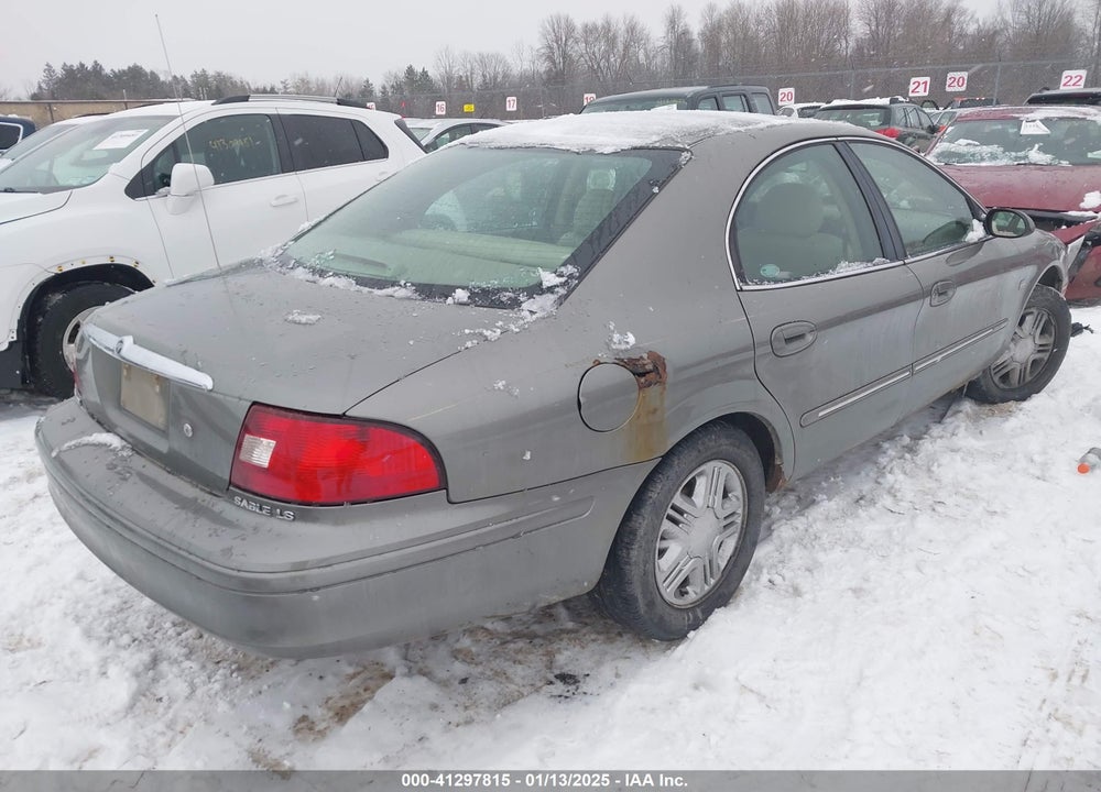 2002 MERCURY SABLE LS PREMIUM VIN: 1MEHM55S32A630427