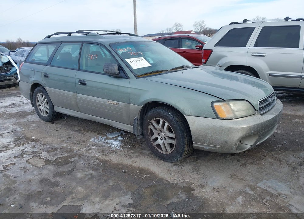2003 SUBARU OUTBACK VIN: 4S3BH675037612684