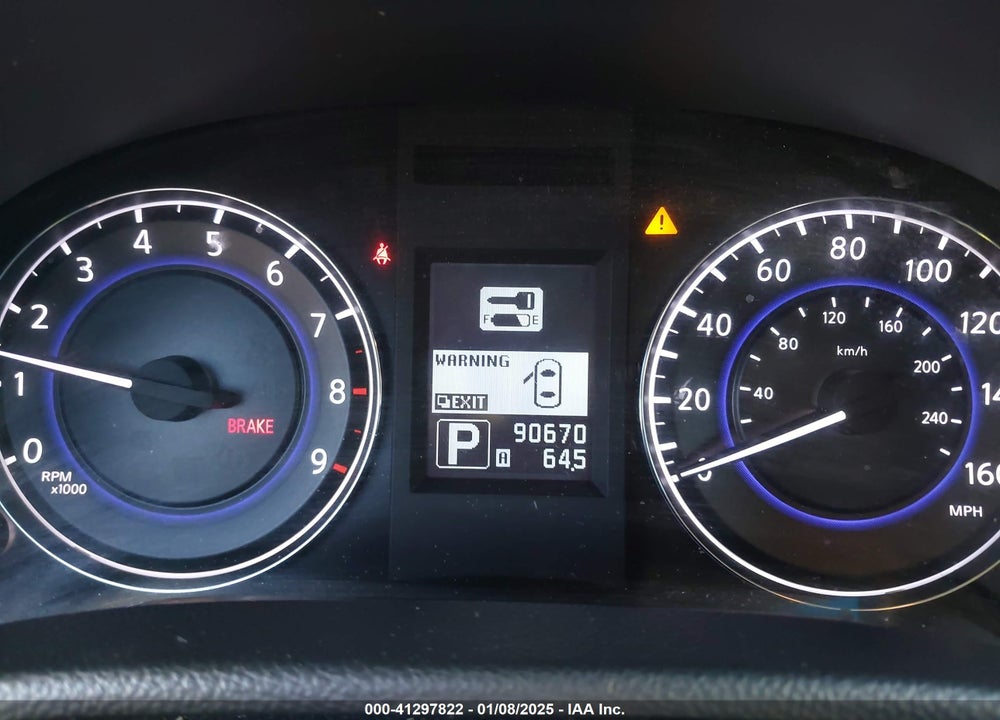 2012 INFINITI G37 JOURNEY VIN: JN1CV6EK3CM421769