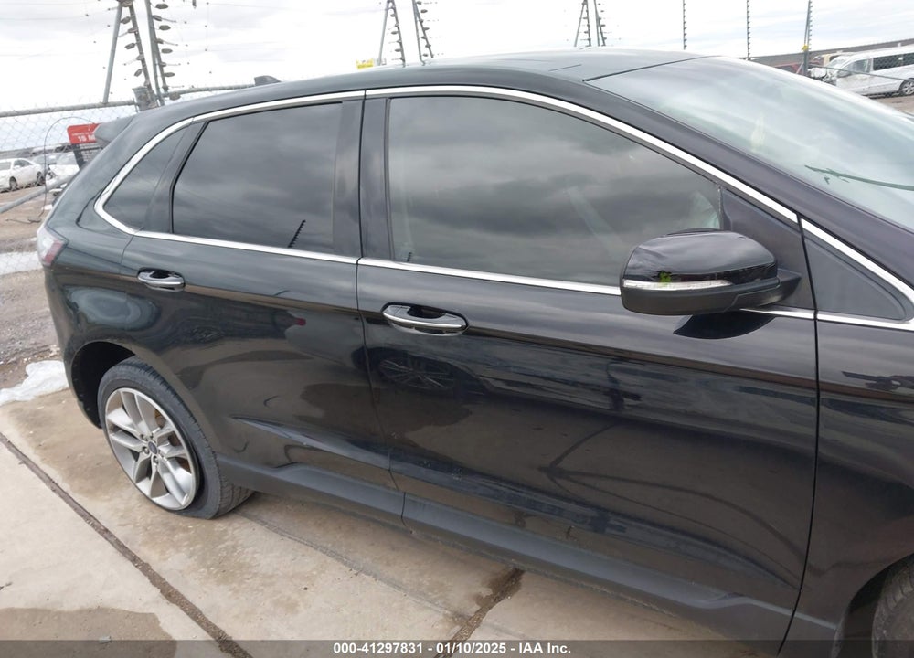 2017 FORD EDGE TITANIUM VIN: 2FMPK3K86HBC36378