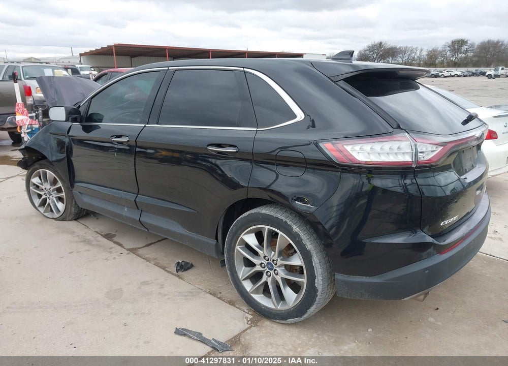 2017 FORD EDGE TITANIUM VIN: 2FMPK3K86HBC36378