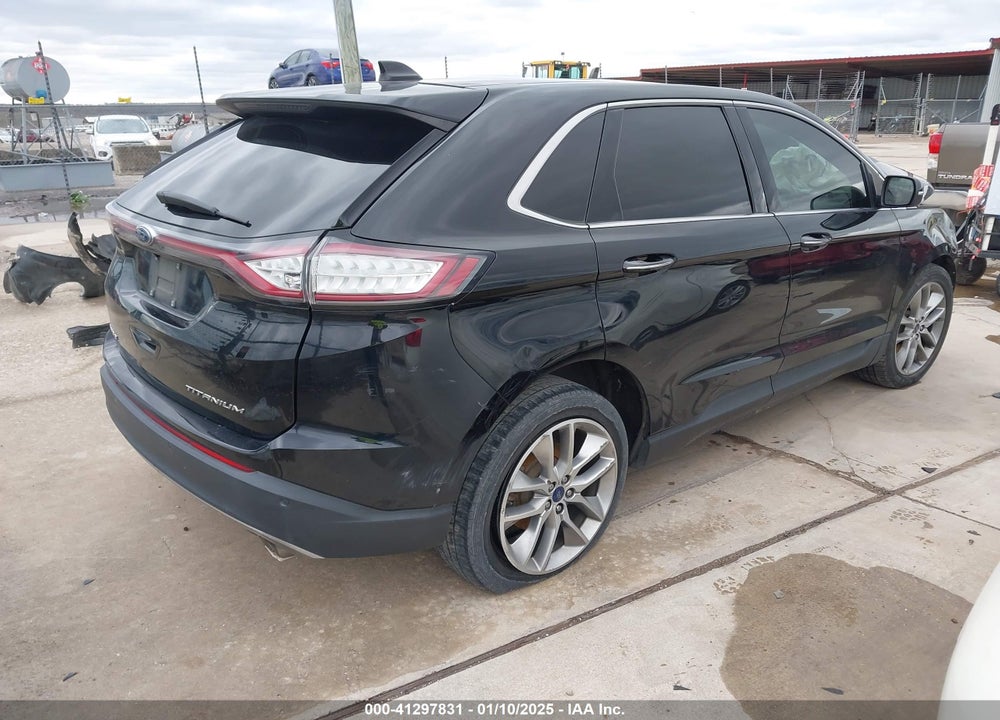 2017 FORD EDGE TITANIUM VIN: 2FMPK3K86HBC36378
