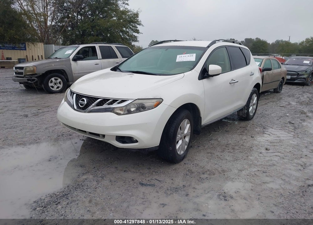 2014 NISSAN MURANO SV VIN: JN8AZ1MU6EW403874